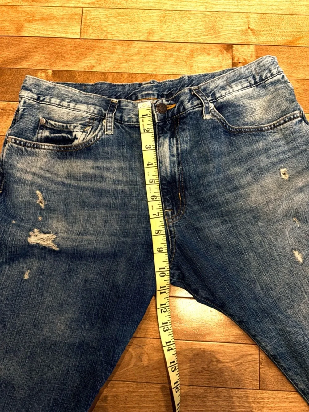 Women’s Ralph Lauren Distressed Relaxed Jeans - Picture 8 of 9
